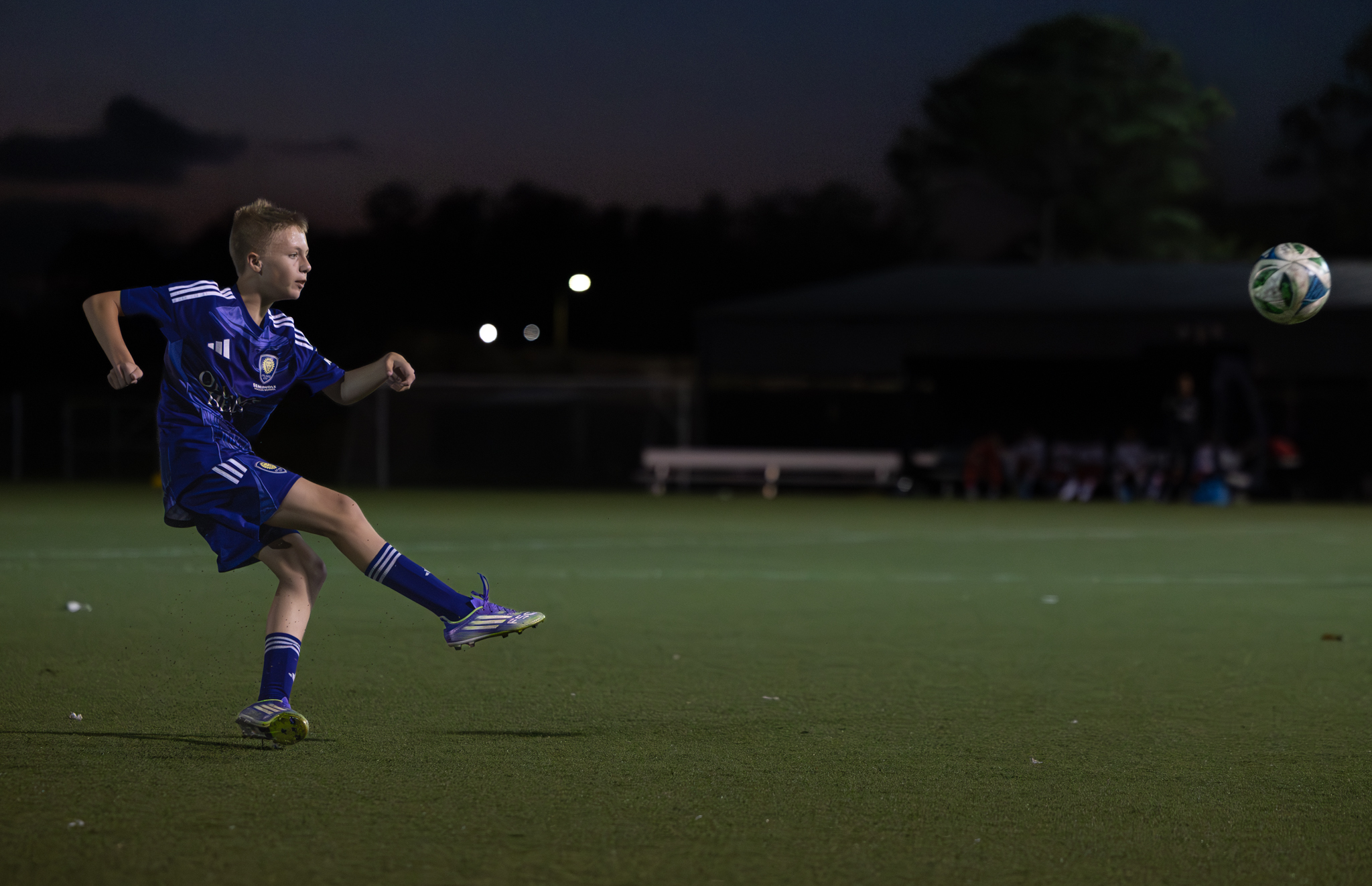 Professional soccer player portrait session by sports photographer in Daytona Beach Florida - Heidi Lynne Photography
